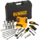 Набор инструмента DEWALT 89 предметов 1/4"DR, 3/8"DR DWMT73800-1