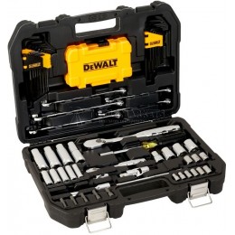 Набор инструмента DEWALT 89 предметов 1/4"DR, 3/8"DR DWMT73800-1