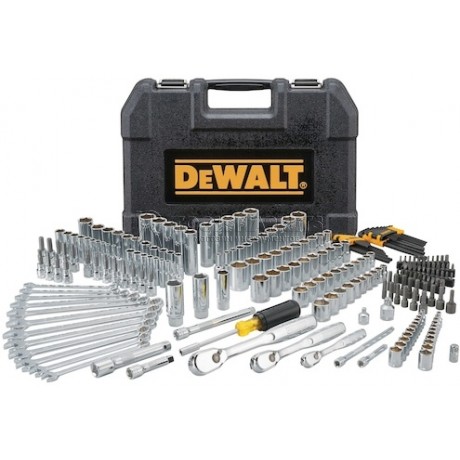 Набор инструментов DEWALT 247 предметов, привод 1/4 дюйма, 3/8 дюйма и 1/2 дюйма, DWMT81535-1