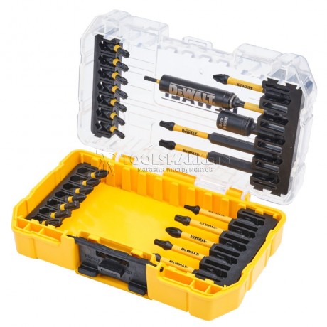 Набор бит и насадок DEWALT FLEXTORQ 25 предметов DT70744T-QZ