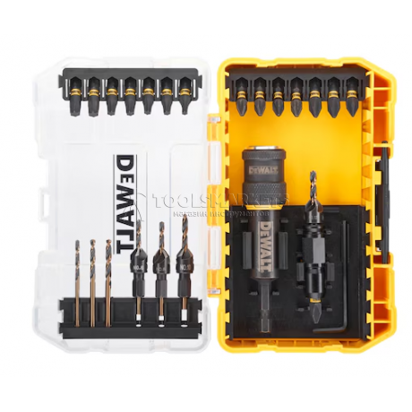 Набор бит со сверлами DEWALT 31 предмет в футляре DT70779T-QZ