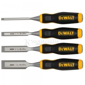 Набор стамесок DEWALT 4, 6, 12, 18, 25 мм 4 предмета DWHT0-16063