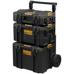 Комплект из 3-х модулей DEWALT TOUGHSYSTEM 2.0 (DS165, DS300 и DS450 Mobile Box), DWST83402-1