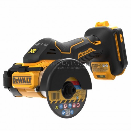 Аккумуляторная отрезная машина DEWALT, 18 В, 76 мм, 20000 об/мин, без АКБ и ЗУ DCS438N-XJ