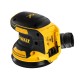 Аккумуляторная эксцентриковая шлифмашина DEWALT , 18 В, 125 мм, 12000 кол/мин, без АКБ и ЗУ, в кейсе TSTAK DCW210NT-XJ
