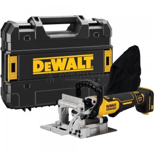 Аккумуляторный ламельный фрезер DEWALT, 18 В, 8000 об/мин, без АКБ и ЗУ, в кейсе TSTAK DCW682NT-XJ