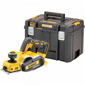 Аккумуляторный рубанок DEWALT , 18 В, 15000 об/мин, 82 мм, без АКБ и ЗУ, в кейсе TSTAK DCP580NT-XJ