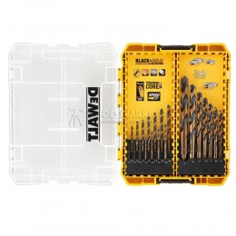 Набор сверл DEWALT по металлу 21 предмет HSS-R DT70755-QZ