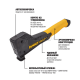Степлер ударный DEWALT с корпусом из углеволокна DWHT75900-0