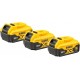 Аккумуляторный набор DEWALT , 18 В: дрель-шуруповерт DCD796 + шуруповерт DCF887 + УШМ DCG405 DCK422P3-QW