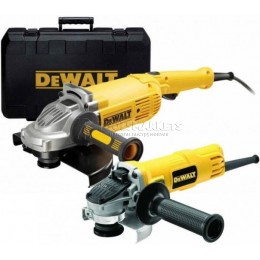 Набор угловых шлифовальных машин DEWALT (DWE492 + DWE4157) DWE492TWIN2-QS