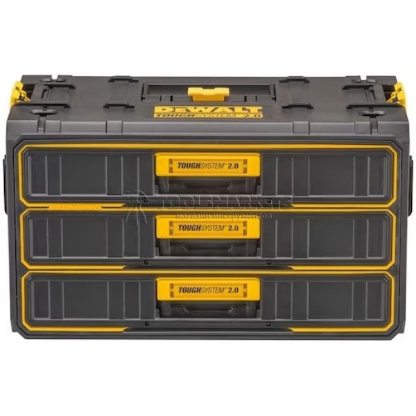 Модуль для инструментов DEWALT TOUGHSYSTEM 2.0, с 3-мя выдвижными ящиками DWST08330-1 Модуль для инструментов DEWALT TOUGHSYSTEM 2.0, с 3-мя выдвижными ящиками DWST08330-1