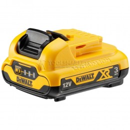 DCB124-XJ,DEWALT Аккумуляторы для инструмента Заказать Аккумулятор DEWALT Li-Ion XR DCB124-XJ 12 Вольт 3 Ач DCB124-XJ отпроизводителя DEWALT