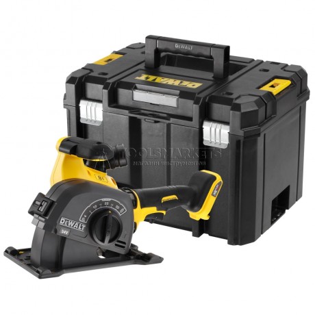 Аккумуляторный штроборез DEWALT DCG200NT, 54 В, 125 мм, 9000 об/мин, без АКБ и ЗУ, в кейсе TSTAK DCG200NT-XJ Аккумуляторный штроборез DEWALT DCG200NT, 54 В, 125 мм, 9000 об/мин, без АКБ и ЗУ, в кейсе TSTAK DCG200NT-XJ