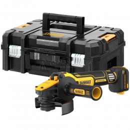 Угловая шлифовальная машина аккумуляторная 125 мм, 9000 об/мин, DEWALT DCG409VSNT-XJ