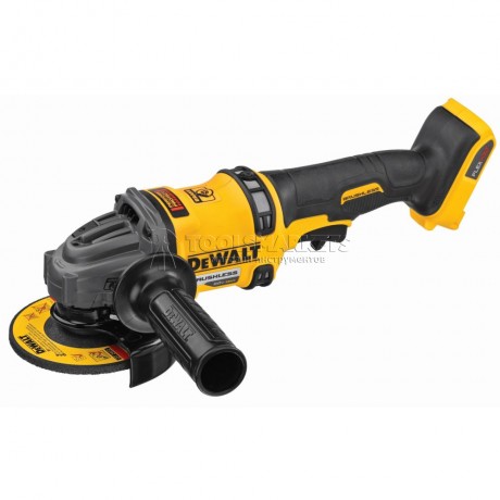 Аккумуляторная угловая шлифмашина DEWALT DCG418N, 54 В, 125 мм, 9000 об/мин, без АКБ и ЗУ DCG418N-XJ Аккумуляторная угловая шлифмашина DEWALT DCG418N, 54 В, 125 мм, 9000 об/мин, без АКБ и ЗУ DCG418N-XJ