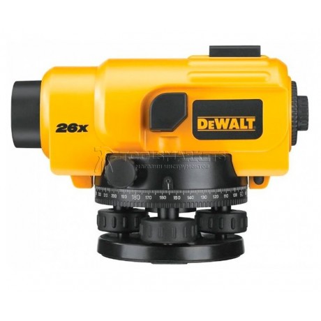 Оптический нивелир 26-кратный со штативом DEWALT DW096PK-XJ Оптический нивелир 26-кратный со штативом DEWALT DW096PK-XJ