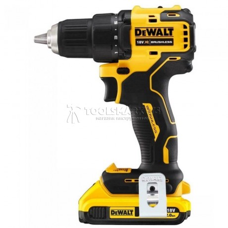 Аккумуляторная безударная бесщеточная дрель-шуруповерт DEWALT 18 в DCD777L2T-QW