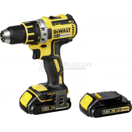 Беcщёточная дрель-шуруповерт, DEWALT 18В DCD790M3-QW