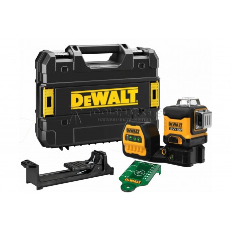 Самовыравнивающийся линейный КРАСНЫЙ лазерный уровень DEWALT DCE089D1R-QW