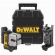 Лазерный уровень 3-х линейный DEWALT, зелёный, 4 батареи АА DW089CG-XJ