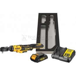 Гайковерт угловой аккумуляторный DEWALT DCF513D1G-QW