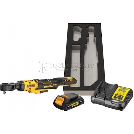 Гайковерт угловой аккумуляторный DEWALT DCF513D1G-QW