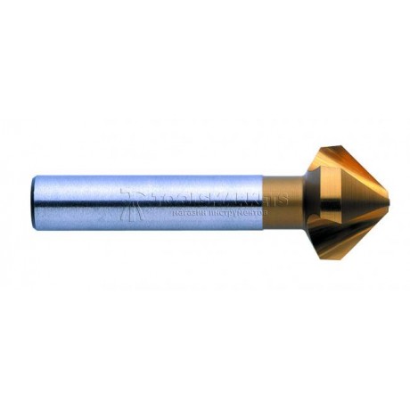 Конический зенкер hss tin 05561 EXACT GQ-05561