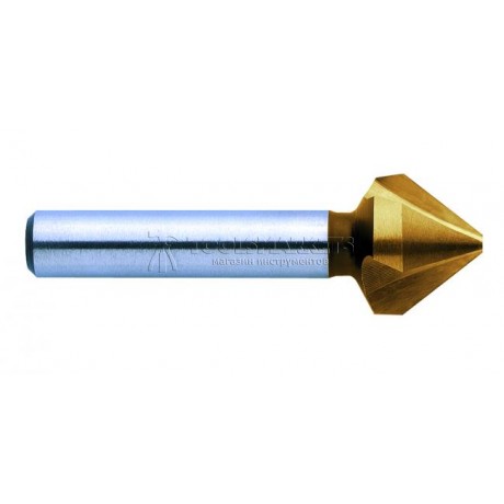 Конический зенкер 75° hss tin 51786 EXACT GQ-51786