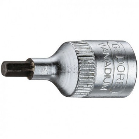 Головка торцевая с отверточной вставкой 1/4" 5 мм GEDORE 6176360
