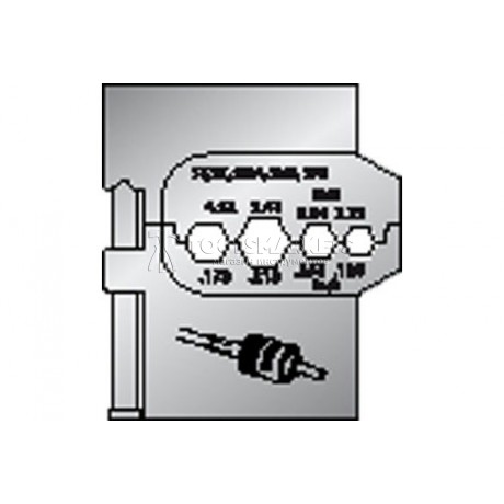 Модуль сменный для оптических волноводов 8140-12 GEDORE 1830678
