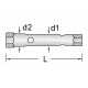 Ключ торцевой свечной с воротком 16x20,8 мм DS 49 R GEDORE 6361340