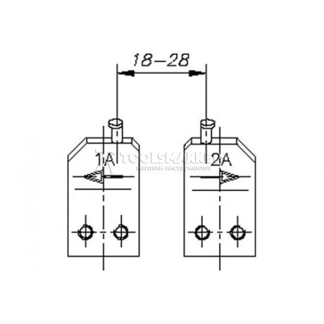 Губки запасные 2 A E-8005 2 A GEDORE 5702220