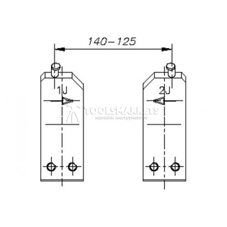 Губки запасные 2 J E-8005 2 J GEDORE 5703460