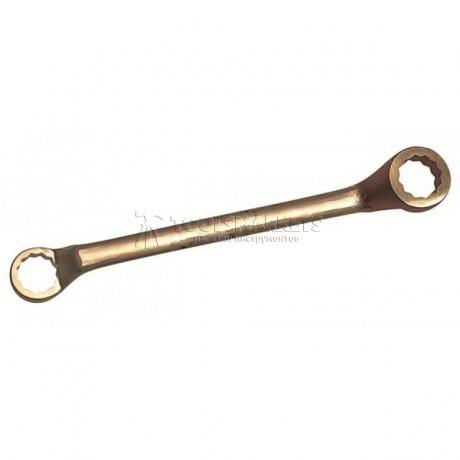 Искробезопасный ключ гаечный накидной (изогнутый) 16 x 18 мм GEDORE 0111618S