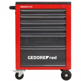 Заказать Рабочая тележка MECHANIC с 6 выдвижными ящиками, красная/антрацит R20150006 GEDORE RED 3301663 отпроизводителя GEDORE RED