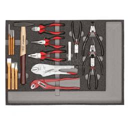 Набор шабнирно губцевого инструментов в модуле, 29 предметов R22350001 GEDORE RED 3301682