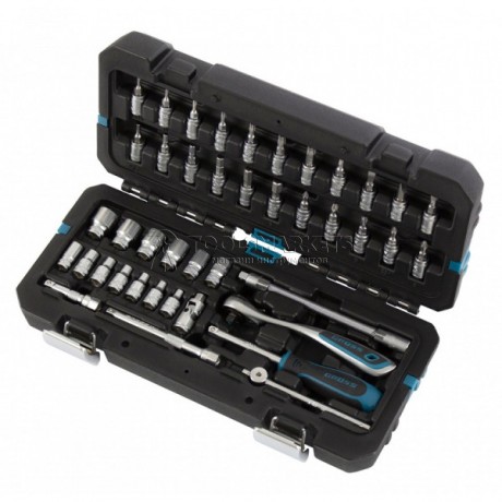 Набор инструментов, 1/4", CrV, 120 зубьев, 42 предмета GROSS GS-14146