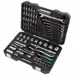 Заказать Набор инструментов, 1/4", 1/2", CrV, 120 зубьев, 82 предмета GROSS GS-14149 отпроизводителя GROSS