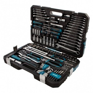 Набор инструментов, 1/4", 1/2", CrV, 120 зубьев, 115 предметов GROSS GS-14152