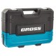 Набор инструментов, 1/4", 1/2", CrV, 120 зубьев, 109 предметов GROSS GS-14155