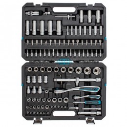 Заказать Набор инструментов, 1/4", 1/2", CrV, 120 зубьев, 109 предметов GROSS GS-14155 отпроизводителя GROSS