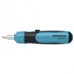 Реверсивная отвертка с механизмом SmartPush GROSS GS-11611