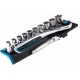 Набор торцевых головок, трещотка 120 зубьев, 1/2", CrV, 12 предметов GROSS GS-14138