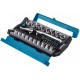 Набор торцевых головок, трещотка 120 зубьев, 1/2", CrV, 36 предметов GROSS GS-14144