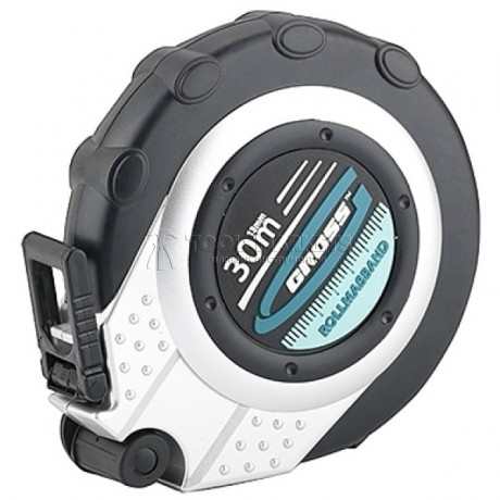 Рулетка геодезическая 30 м х 13 мм, нейлон GROSS GS-31252