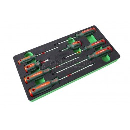 Ложемент отвертки 8 предметов HANS TTF-10R