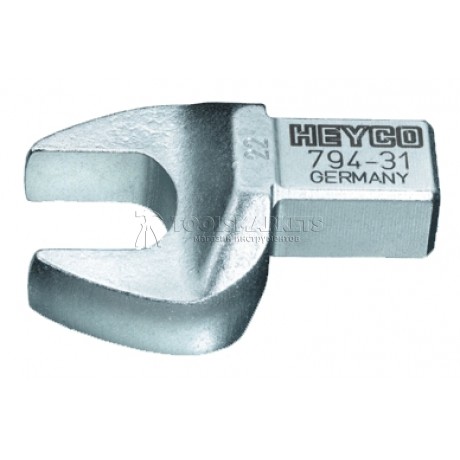 Насадка рожковая для прямоугольного привода 24 мм, 14х18 мм HEYCO HE-00794312480