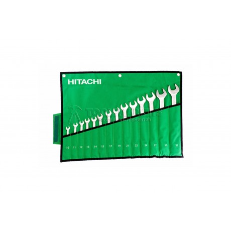 Набор комбинированных гаечных ключей 14 предметов HITACHI HTC-774018