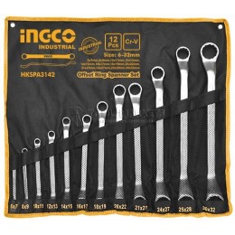 Заказать Набор накидных ключей 6-32 мм 12 предметов INGCO HKSPA3142 отпроизводителя INGCO